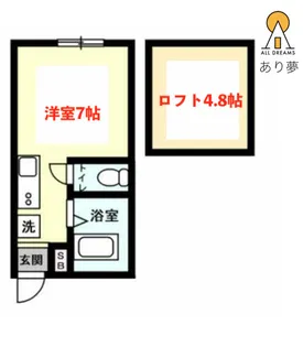 G・Aヒルズ鶴見小野【1階】の間取り