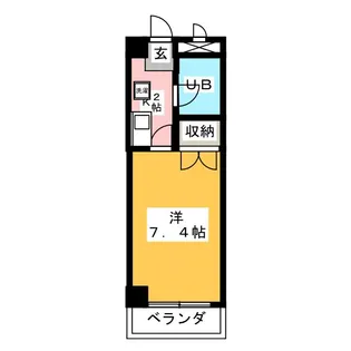 ピュア東海【3階】の間取り