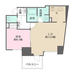 N-flats三ノ輪【9階】の間取り
