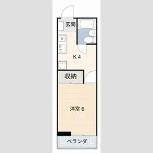 レピュート平針【2階】の間取り