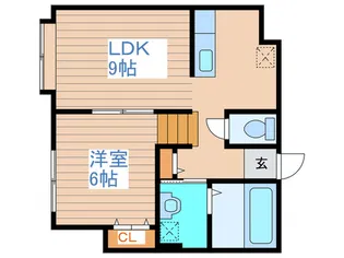 エスパニア札幌IV【1階】の間取り