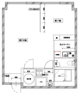 麻布エンパイアマンション【7階】の間取り