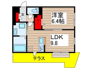 MK ONE【1階】の間取り