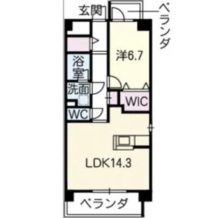 LOROS6【2階】の間取り