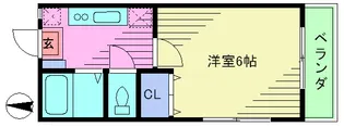 ポルト上大岡【1階】の間取り