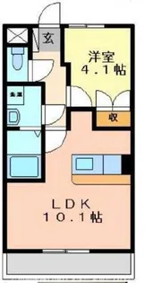 プランドール【2階】の間取り