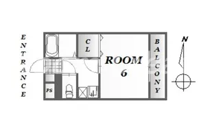 エクセレントメール【2階】の間取り