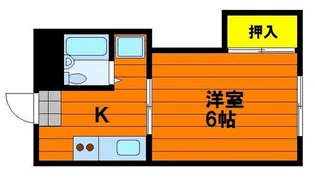 レクサス神田【3階】の間取り