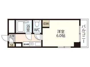 第3ガーデン【4階】の間取り