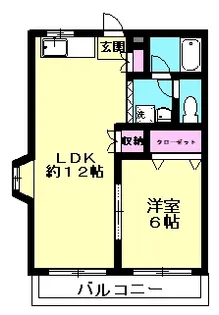 メゾンS・T-II【1階】の間取り