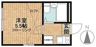 DRホームズ武蔵新城【3階】の間取り