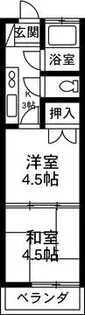 2Kの間取り画像