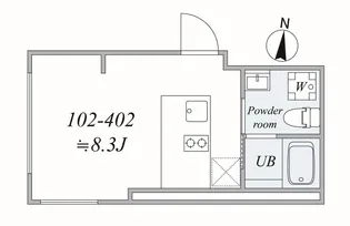 trias261【4階】の間取り