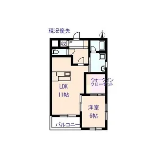 T グランツ【2階】の間取り