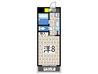 カーサ703【4階】の間取り