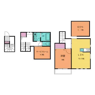 Halelea【2階】の間取り