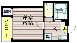 パティオ南烏山【1階】の間取り