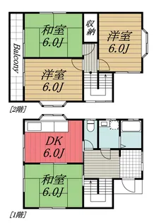 千葉県市原市皆吉【一戸建】の間取り