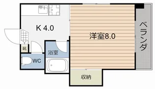 赤塚ビル【2階】の間取り