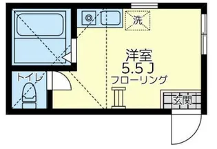 ユナイト寺前コーラルコースト【2階】の間取り