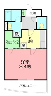 神奈川県秦野市下大槻【マンション】の間取り