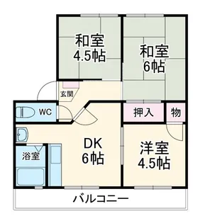 高橋マンション【2階】の間取り