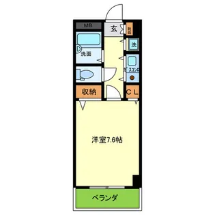 サンモール【5階】の間取り