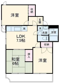 オラシオン石田【3階】の間取り