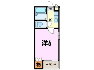 サマックスラフィネ【2階】の間取り