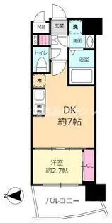 プレサンス江坂ベルフィーヌ【10階】の間取り
