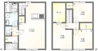 Ladder大川third C棟の間取り