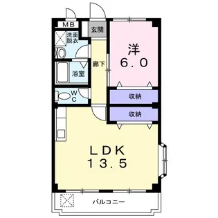 マリッチYS A【3階】の間取り