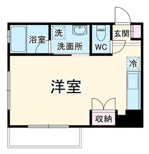シアトル【5階】の間取り