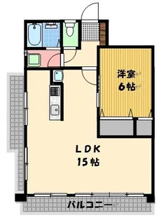 ルミネM&L【2階】の間取り