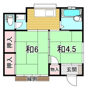 東京都青梅市東青梅6【一戸建】の間取り