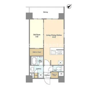 BluRock東神奈川【2階】の間取り