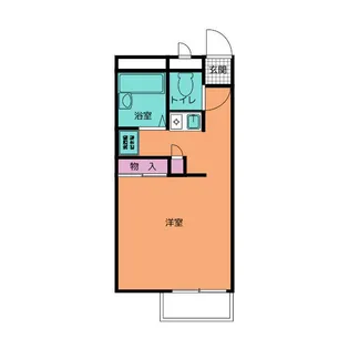 GOLDENHAWK【2階】の間取り