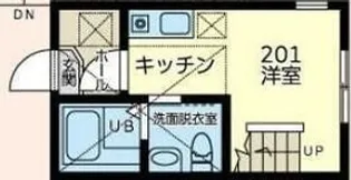 エリンヒルズ横浜【2階】の間取り