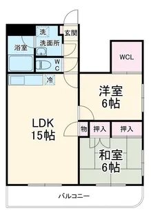 リーベン上尾【5階】の間取り
