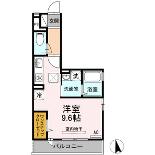 ウィステリア【1階】の間取り
