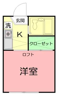 カーサ鵠沼【1階】の間取り
