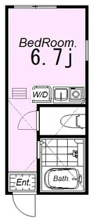 ユナイト保土ヶ谷パレ・ロワイヤル【1階】の間取り