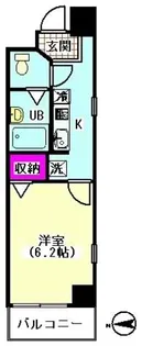 ベルヒルズ【5階】の間取り