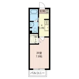 東京都清瀬市松山3【マンション】の間取り