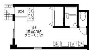 スペースK【1階】の間取り
