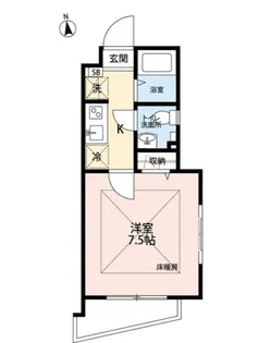 ピアコートTM保谷弐番館【2階】の間取り