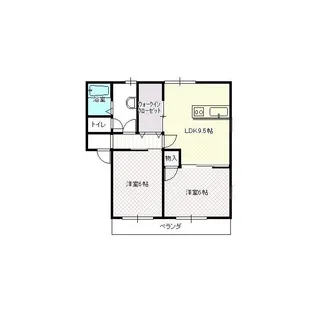 エターナル【2階】の間取り