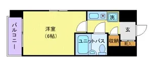 ラ・レジダンス・ド・グロワール【5階】の間取り