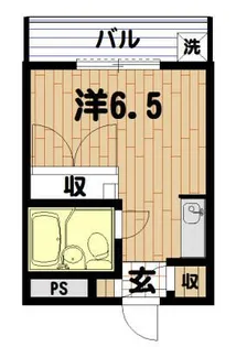 神奈川県大和市南林間2【マンション】の間取り