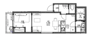 ソア南流山【1階】の間取り